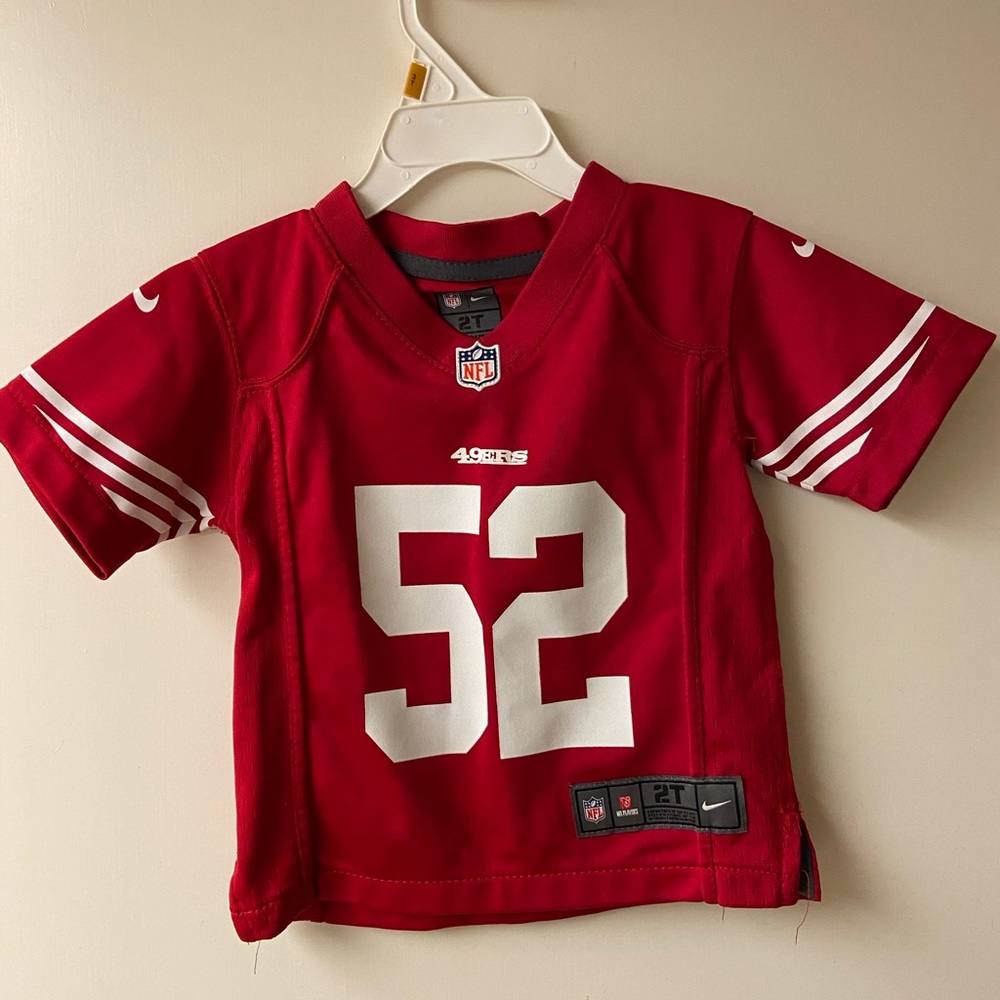 49er Jersey Patrick Willis size 2T